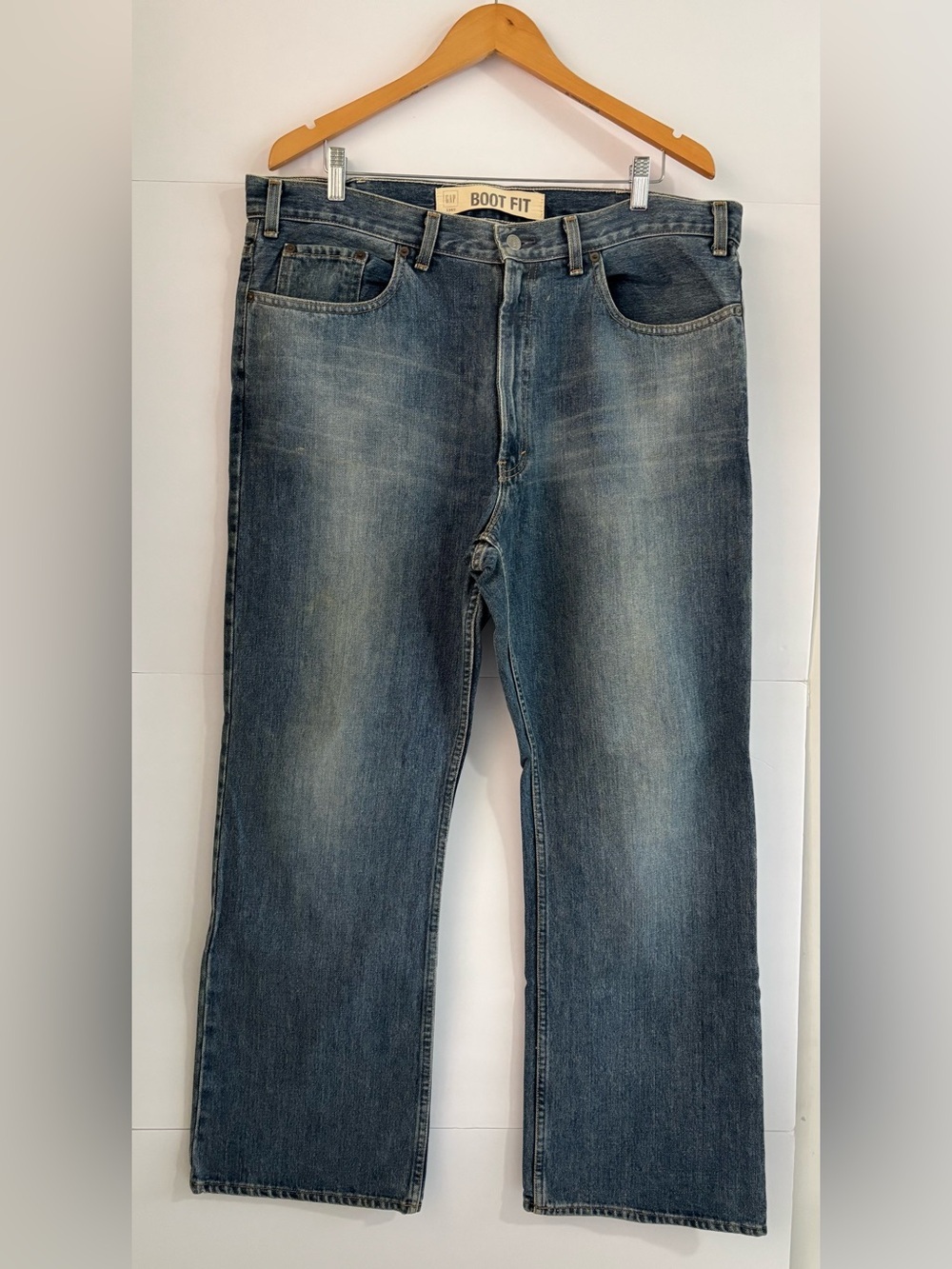 Vintage Gap 1969 Boot Fit Jeans Men’s 38x30 Medium Wash Denim Y2K Relaxed Fit